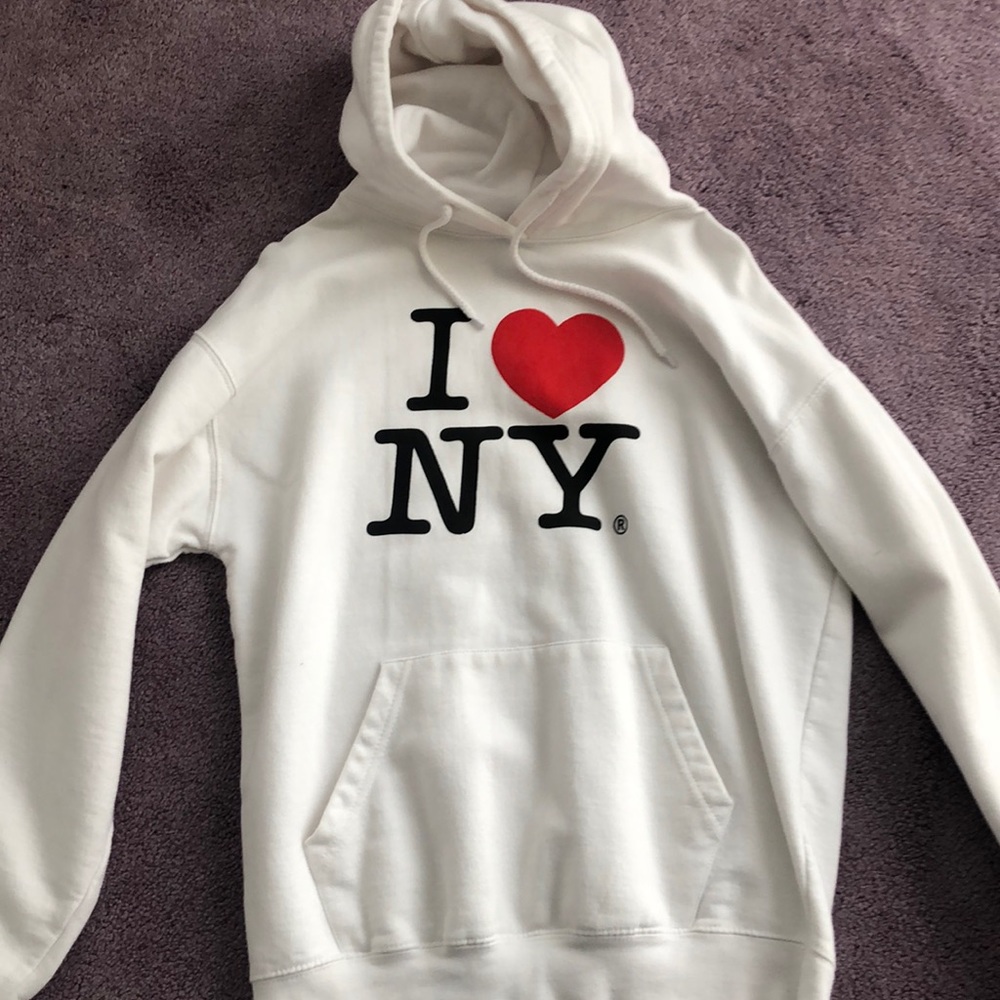 I ❤️ NEW YORK sweatshirt( white)